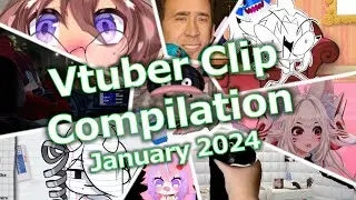 Vtuber clip compilation: January 2024