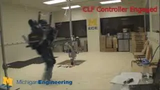 Robotic Walking with Control Lyapunov Functions