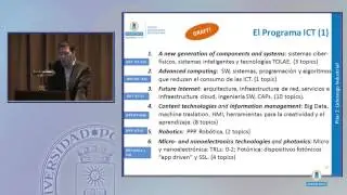 Taller Horizon 2020. Nuevo Programa Marco Europeo de Investigación e Innovación