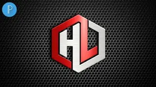 HL LOGO DESAIN | Cara membuat logo monogram 2 huruf