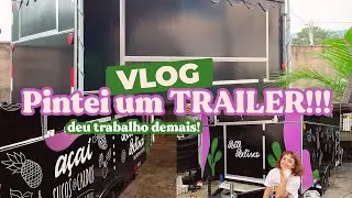 Pintura em LETTERING em um FOODTRUCK: SERÁ QUE DEU CERTO?