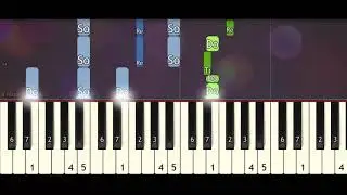 Demi Lovato – What to do– Piano Tutorial synthesia acoustic