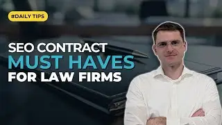 SEO Contract Must Haves For Law Firms