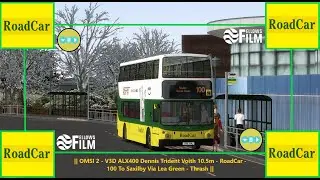 || OMSI 2 - ALX400 Dennis Trident Voith - Gainsborough Phase 2 - 100 To Saxilby Via Lea Green ||