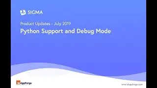 New Python Support & Live Debug Mode | Sigma IDE by SLAppForge