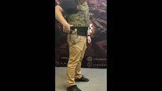 Тактическая кобура с выноской под броню из кайдекс для SIG SAUER P226 со страховочной скобой