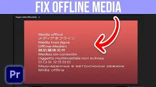 How To Relink Media In Premiere Pro (Fix Offline Media)