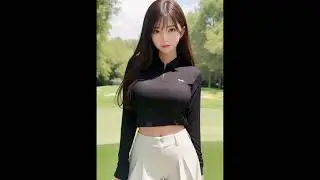 Ai 필드 골프녀 룩북 LOOKBOOK [4K]