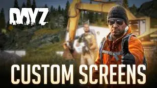 Simple Loading Screens Template mod for DayZ (links in description, instructions in captions!)