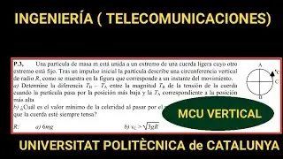 VERTICAL CIRCULAR MOTION: DIFFERENCE IN TENSIONS, MINIMUM SPEED. A CLASSIC YOU MUST SEE👆.