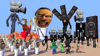 Monster School : FULL EPISODE SKIBIDI TOILET ATTACK VS CAMERA HEAD | SEASON 1- Minecraft Animation