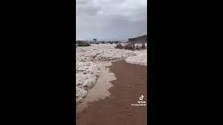 الامطار الغزيرة والبرد اليوم السعودية في مكة المكرمة والباحة ما شاء الله اللهم سقيا رحمة
