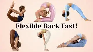 Stretches for flexibility | How to get a Flexible Back Fast! |Stretching exercises for beginners