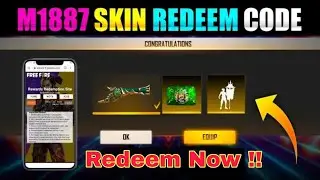 Free Fire Redeem Code Today 11 May | M1887 Skin Redeem Code | FF Redeem Code Today