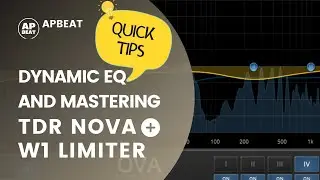Free VST plugins: TDR NOVA + W1 Limiter. How to enhance/master a mix at no cost - tutorial