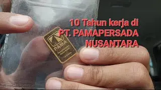 Emas Batangan 10 Tahun Pama