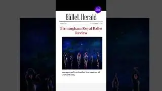 DANCE REVIEW 🌟 Birmingham Royal Ballet Luna Review