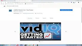 how to install vidiq pro extension in google chrome