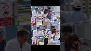 Брэд Питт и Инес Рамон прибыли на Венецианский фестиваль, причем тут Джоли и Собчак