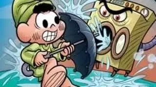 turma da monica completo portugues desenhos cascão toma banho com desenho cascao não sabe nadar #43