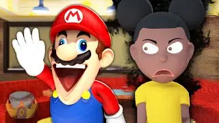 Mario Plays Amanda The Adventurer | Mario Plays