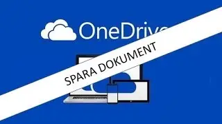 Spara korrekt i OneDrive på iPad