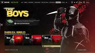 Modern Warfare II: PLAYING WITH THE BLACK NOIR OPERATOR BUNDLE!