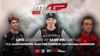 LIVE Studio Show MXGP of Switzerland 2024 presented by IXS