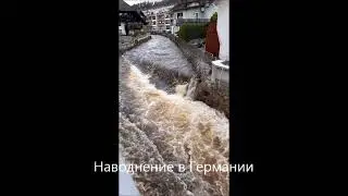 В Германии три недели льет дождь.