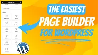 Easy To Learn WordPress Page Builder - Elementor Beginner Tutorial