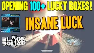 OPENING 100+ LUCKY BOXES... (Black Squad)