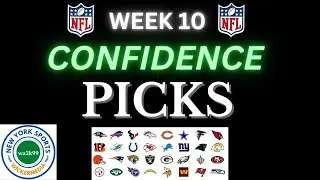 NFL CONFIDENCE PICKS For Week 10!!!