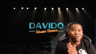 AMERICAN REACTS DAVIDO - WONDER WOMAN (OFFICIAL MUSIC VIDEO)