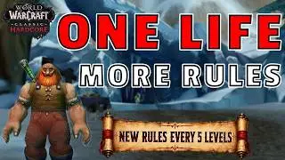 Hardcore Classic WoW, But The Rules Change Every 5 Levels | Milestone Locked Ep 1