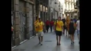 Демонстрация в Барселоне 11 сентября 2012 года