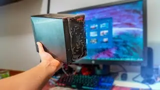 Such a small computer?! 😮🖥 NAS (ASUSTOR Nimbustor 2)