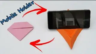 Pocket Collapsible  Mobile Phone Stand | Holder | Origami - 1078