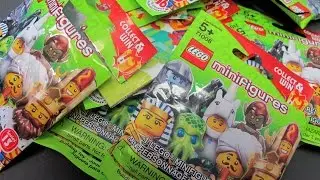 Opening 15 Blind Bag Lego Mini Figures From Series 13