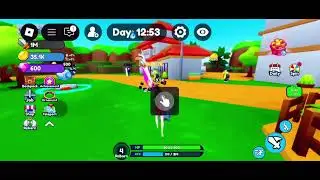 playing Roblox - anime hero simulator