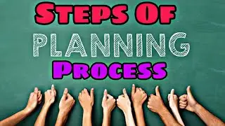 Steps of planning process|University Examinations|Knowledge Madnoob
