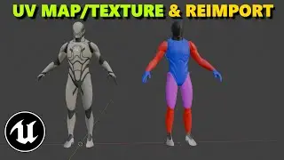 How To Export & Texture, Then Re-Import Into Unreal Engine 5