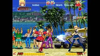 Kyko vs Karin Fatal Fury KOF Screenpack MUGEN