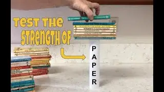 Testing Different Paper Shapes - Which Is Strongest?