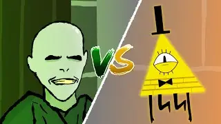 Voldemort vs Bill Cipher vs Scarlet Witch FAN ANIMATION