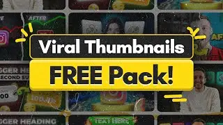 It's the ULTIMATE VIRAL YouTube Thumbnail pack! (FREE PACK)