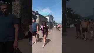 Центральный пляж прямо сейчас! Последний день лета ☀️ 31.08.24 #популярное #beach #лазаревское