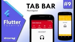 Tutorial Flutter #9 - TAB BAR