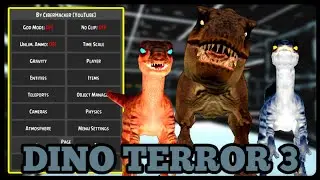 Dino Terror 3: Jurassic Escape - MOD MENU APK