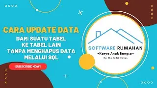 Cara Update Data Dari Tabel Lain Melalui SQL (update data from another table) 