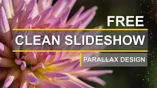 FREE Slideshow After Effects Template - Clean Smooth Parallax Design! Cs6 and CC!